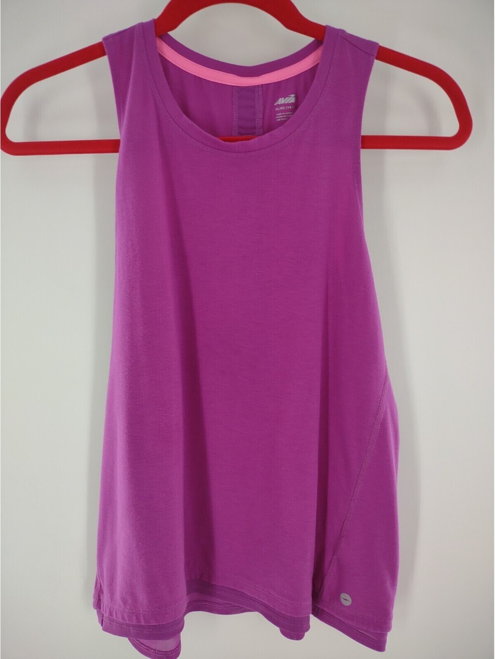 Avia Girls XL (14-16) Athletic Tank Top Pink 028